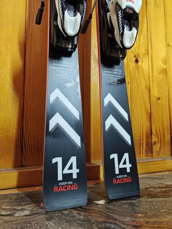 LYŽE VOLKL RACETIGER GS WORLDCUP JR FIS 137CM --MODEL 2024--